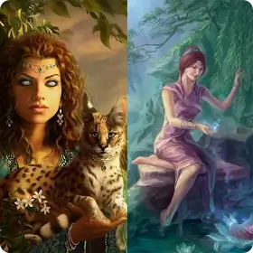 Girl Art Wallpaper app icon