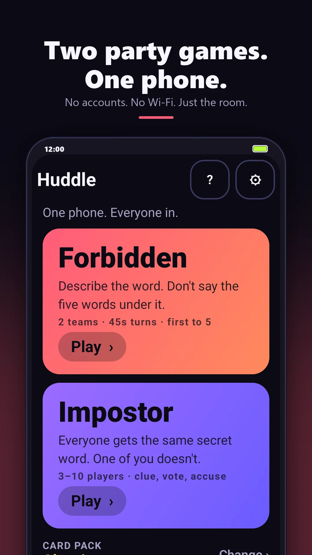 Huddle screenshot 1