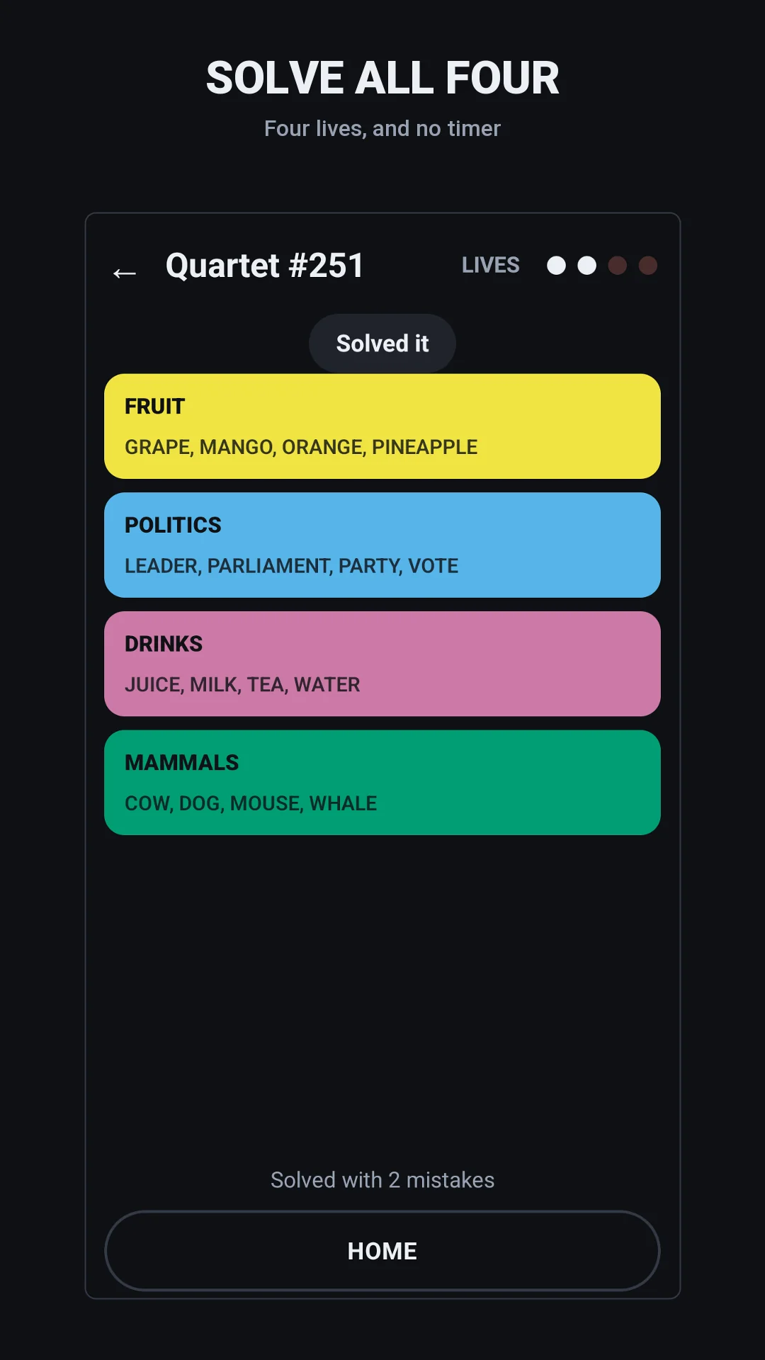 Quartet screenshot 4