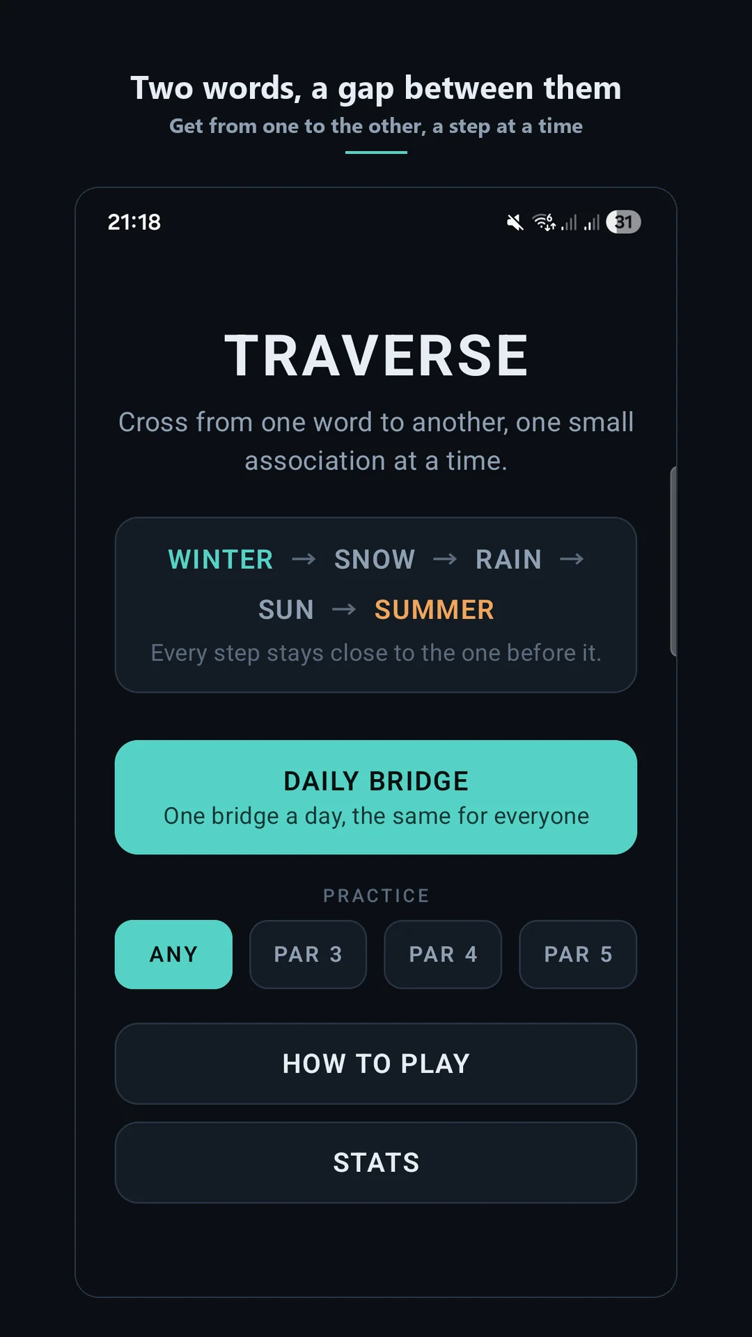 Traverse screenshot 1